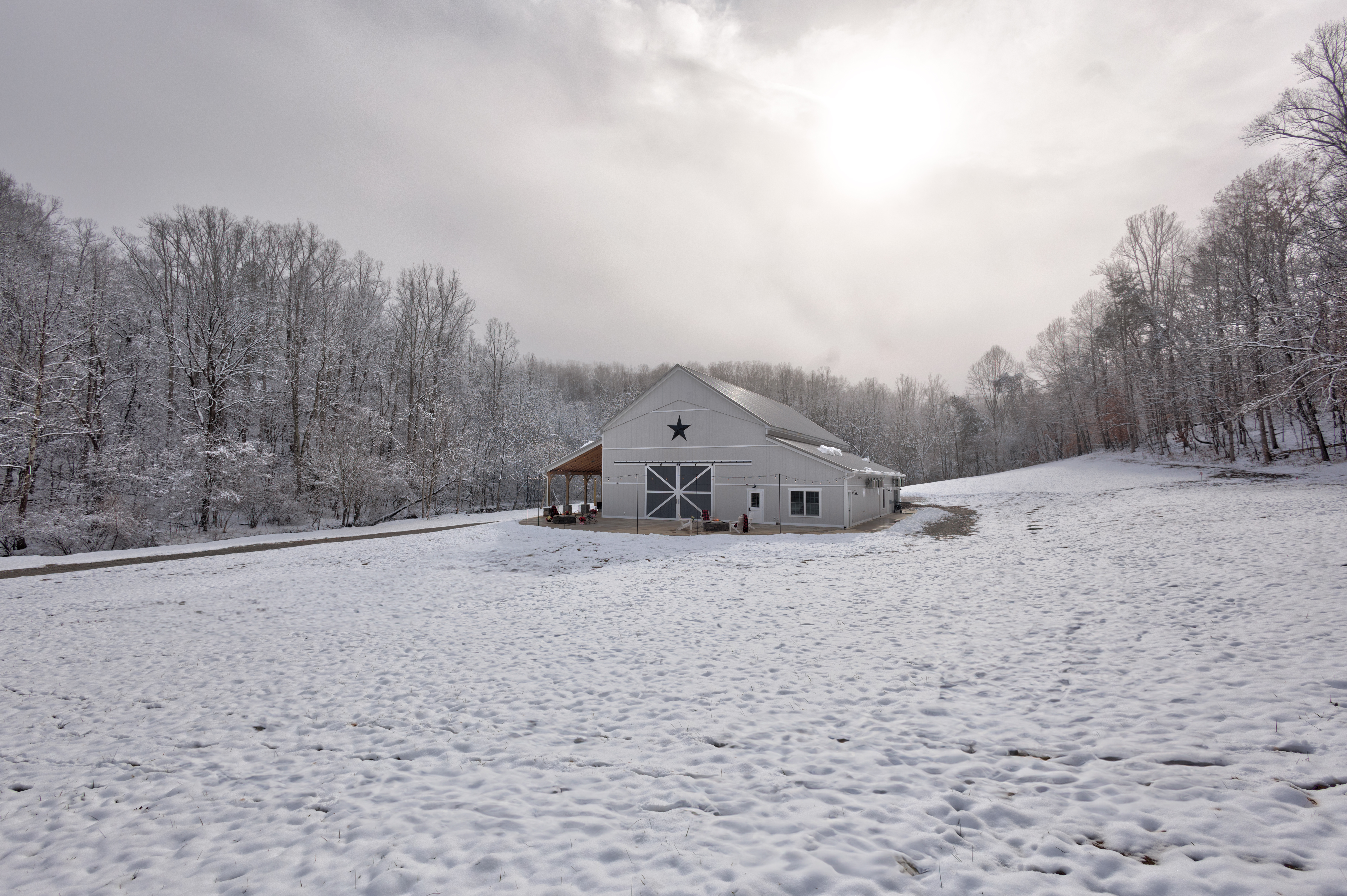 Sycamore Canyon venue in winter